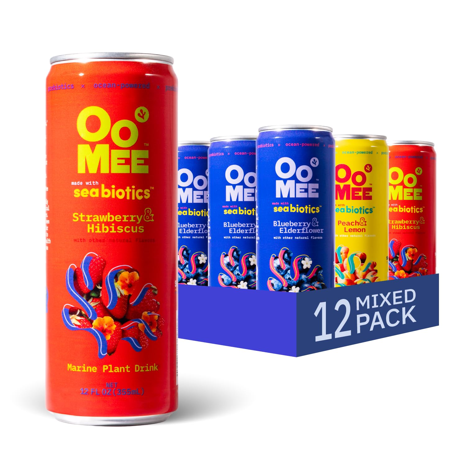 Amazon.com: OoMee Prebiotic Drink | Variety Pack| Plant-Based